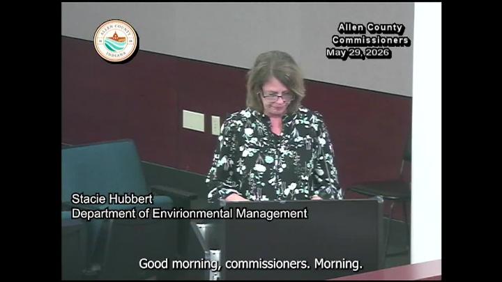 Thumbnail image for Allen County Board of Commissioners - May 29 2026