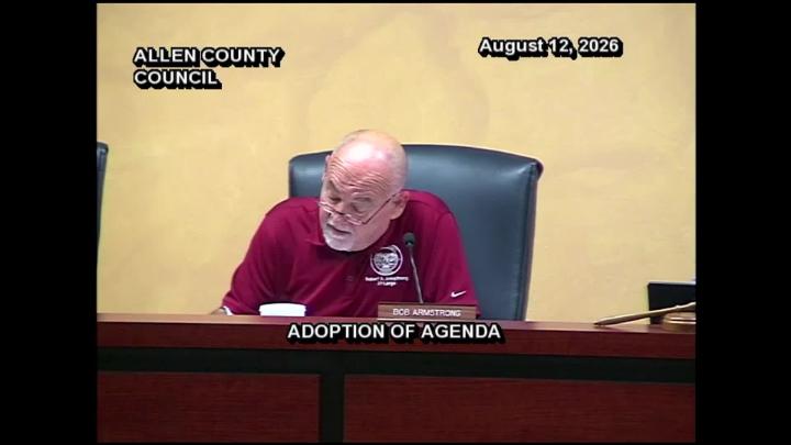 Thumbnail image for Allen County Council - August 12 2026