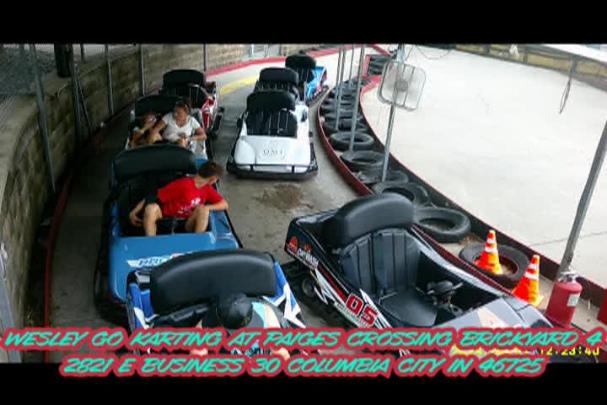 Thumbnail image for Kid's Minute By Wesley TV - Wesley Go Karting at Paiges Crossing Brickyard 4